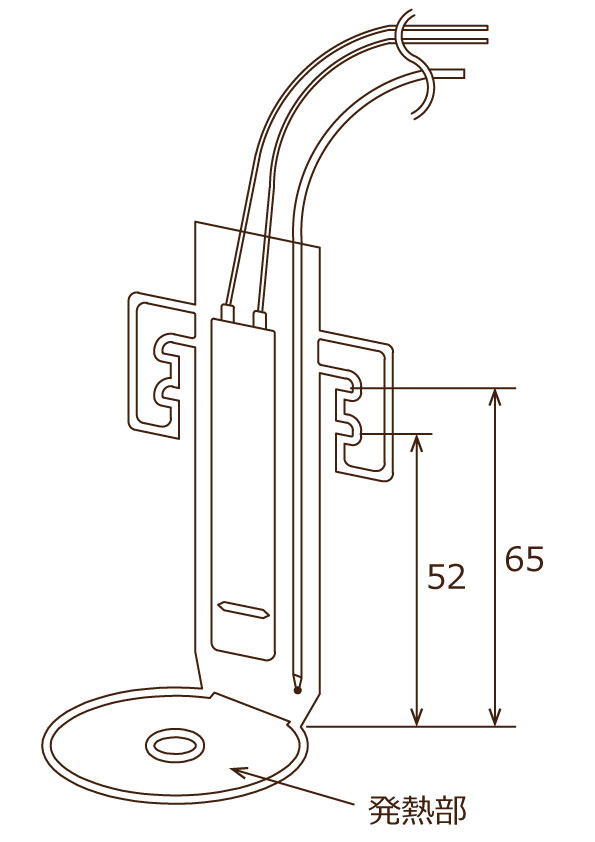 ポリイミドヒーター 形狀図 ポリイミドヒーター 形狀図