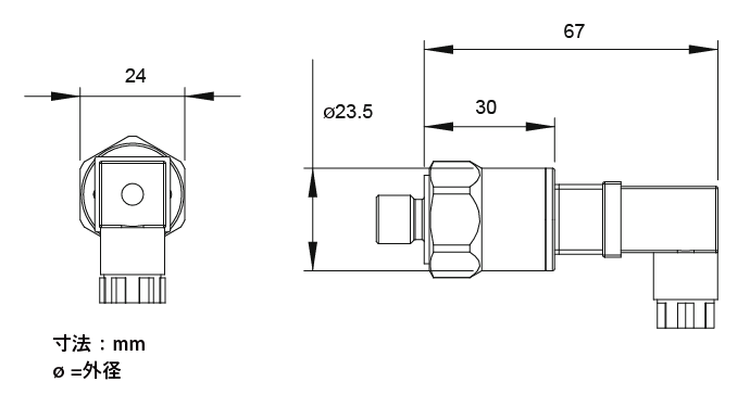 小型圧力センサー 小型圧力センサー