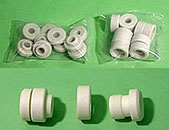 普通磁器ブッシング?ねじ切礙子?スジツバ礙管各種